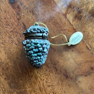 Katherine’s Collectives - Bronze Pinecone with hidden bunny inside